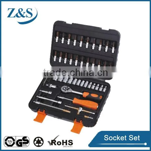 46pcs auto repair use 1/4" socket set, socket type wrench