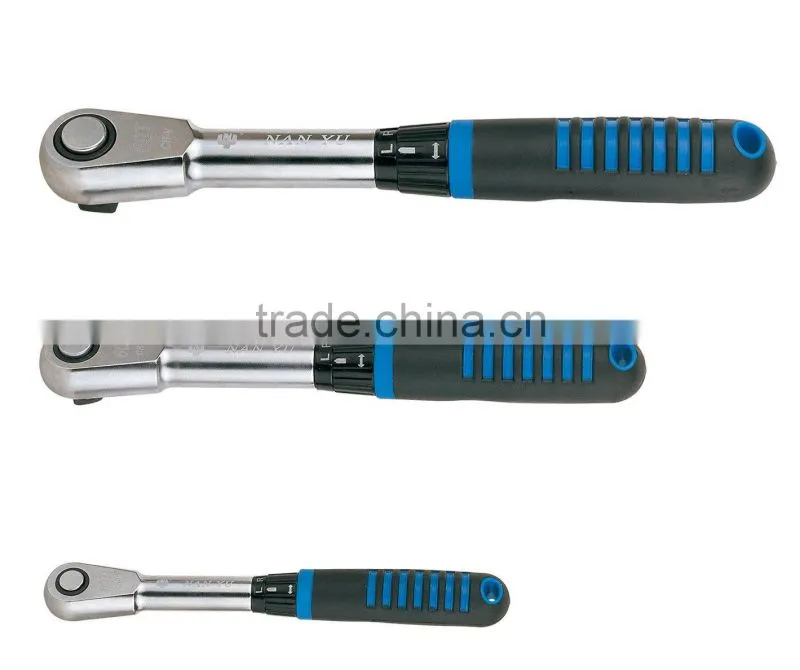 60 Teeth One Hand Switch Ratchet Wrench Handle