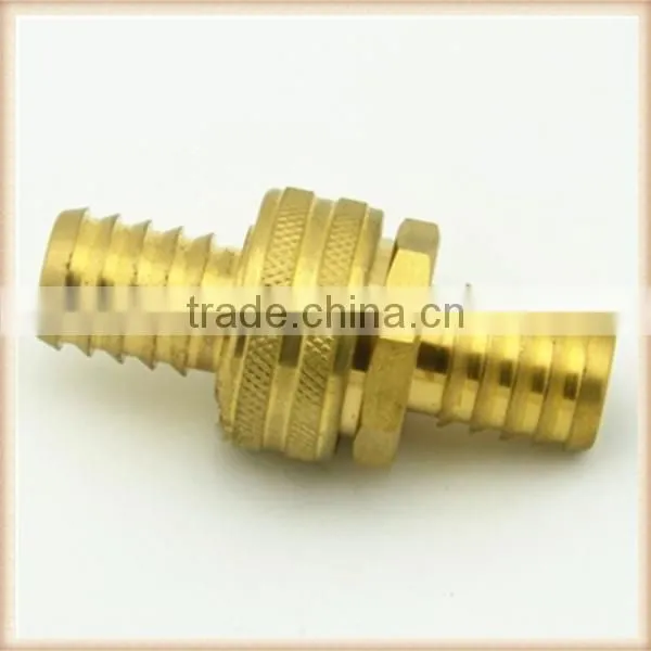 Washing machine hose connector
