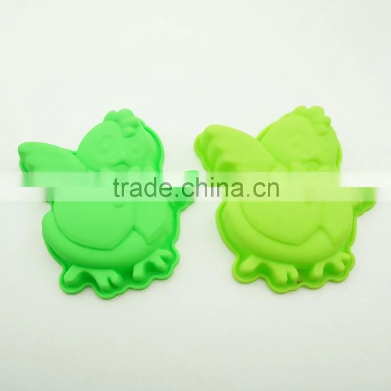 11176 Customized Silicone Chicken Shaped Cake Mould
