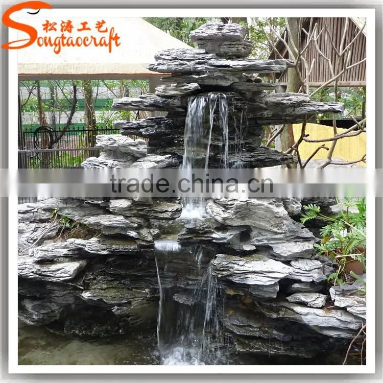 indoor home decoratived artificial fountain of water molds for water fountain on sale