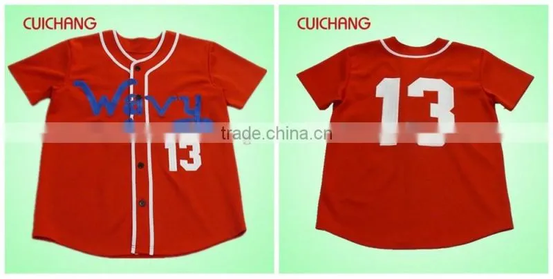 Blank baseball jersey & custom baseball jersey cc-059
