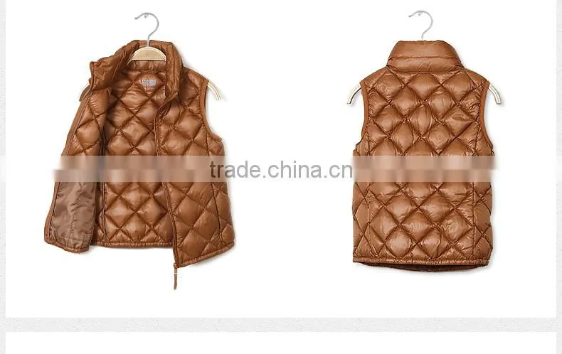 down feather quilted small children bodywarmer