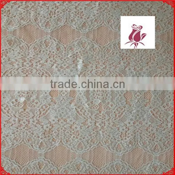 new arrival 2015 new year open back lace evening dress swiss lace fabric