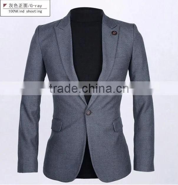 High quality & best workmanship & handsome korean suit for men