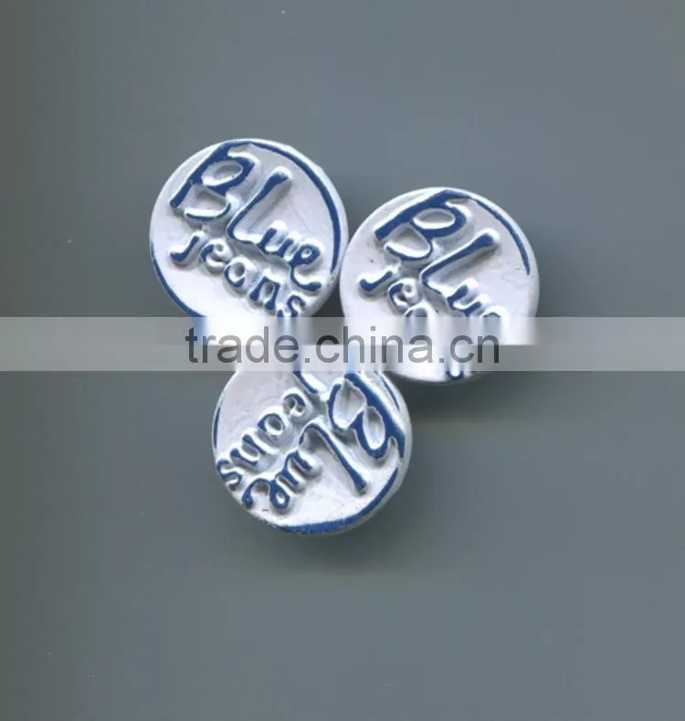 Fantastic Fashion Colorful Garment Shank Jean Metal Button