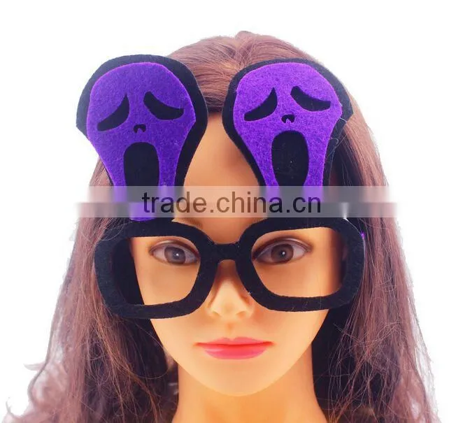 Halloween Party Funny Felt Fireworks Glasses