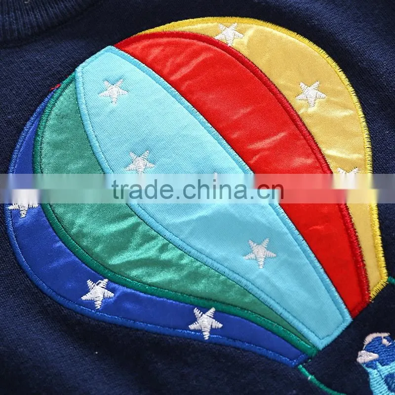 2017 New design knitting patterns children's cartoon sweater