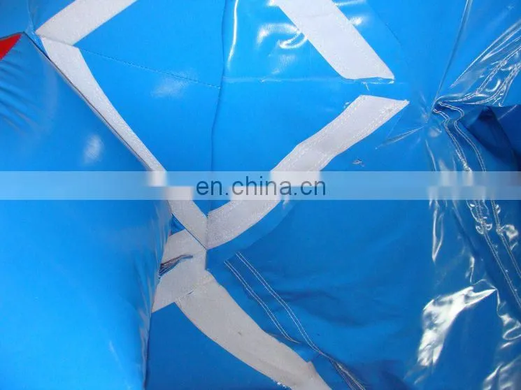QIQI Inflatable Air Trampolin with Pool