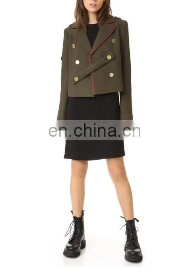 Women camouflatge overcoat