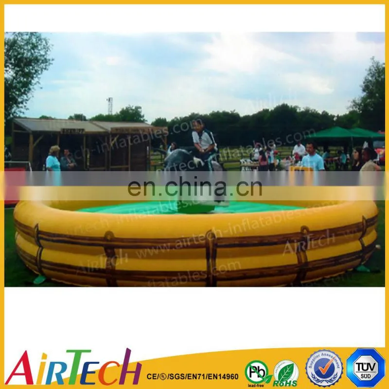 new design inflatable bull ride game for fun