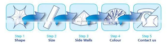 Various Star Shape Tent / Outside Star Canopy Tents / Trade Show Advertisng Star Tent