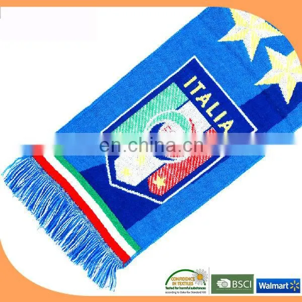 Soccer scarf/ custom soccer scarf/ scarf soccer