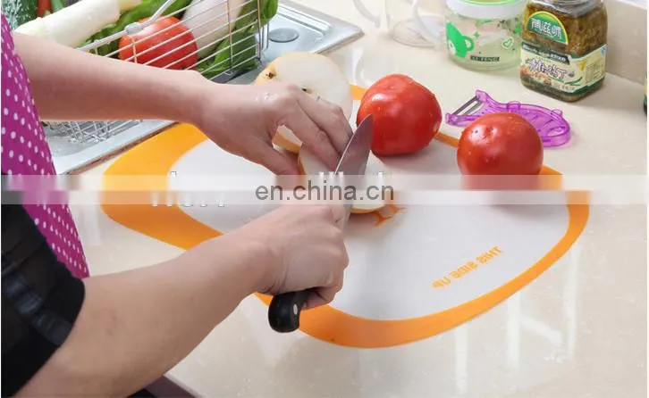 Flexible customized print chopping board