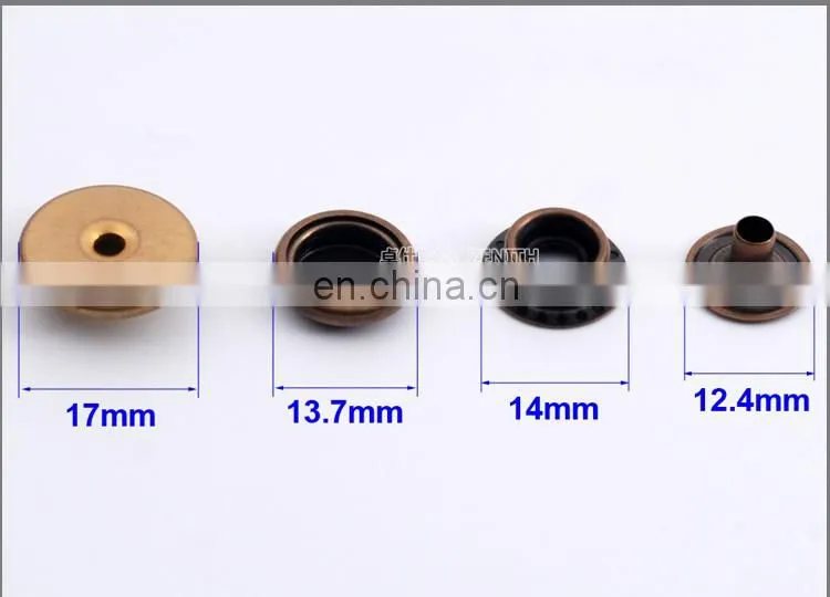 Customized Metal Brass Ring Snap Button BM10204