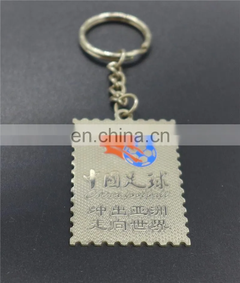 Custom size embroidery tennis ball keychain