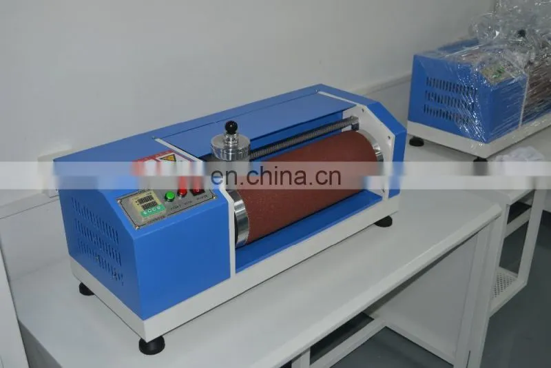 Din Abrasion Tester for elastic material,rubber,tires,convey belt,transmit belt,sole,synthetic leather,leather
