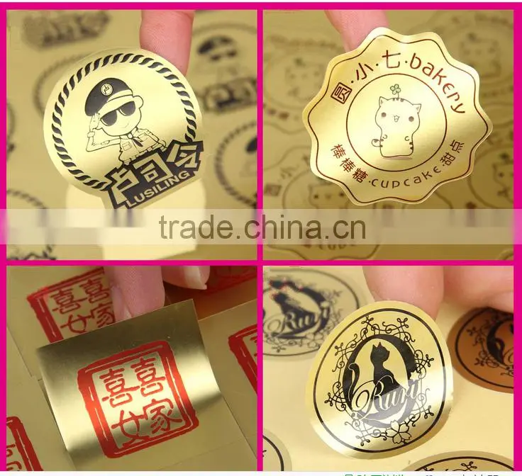 factory direct price custom self adhesive matte pvc paper stickers for label printing packaging