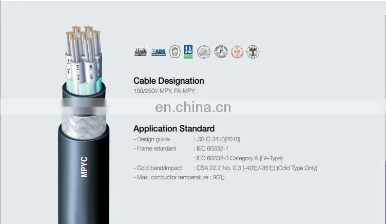 2021 hot sell TPYC, FPYC, MPYC CABLE