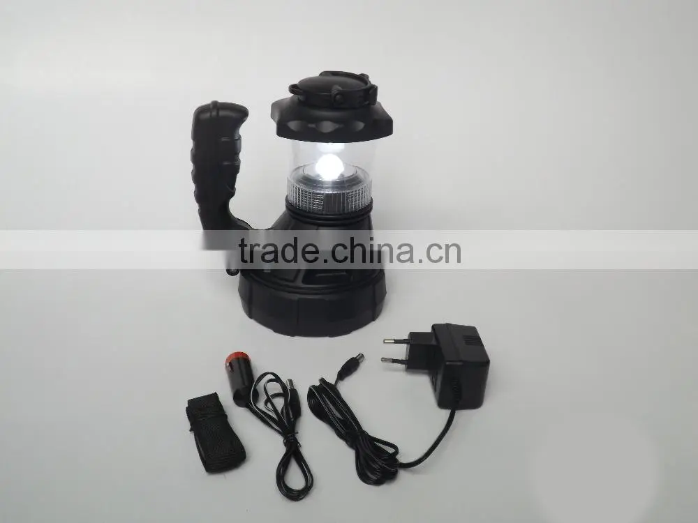 high power portable rechargeable LED outdoor search light or spotlight