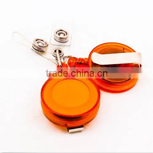 Mouse over image to zoom Details about Retractable Reel Recoil ID Badge Lanyard Tag Key Card Holder Belt Clip