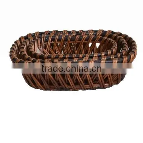 cheap wicker tray