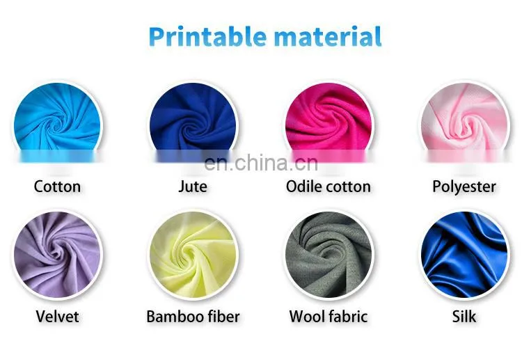 Double Station fabric printer digital textile t shirt printing machine