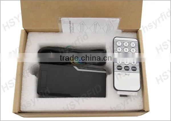 125khz skimming card reader rfid single door controller card reader device with remote control