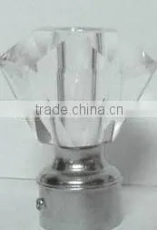 antique gold ball cutain finial