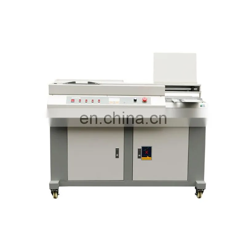 Automatic Glue Exercise Professional Book Binding Machine For Printing Shop