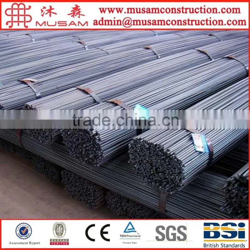 Deformed steel bar B460B from manufacturer