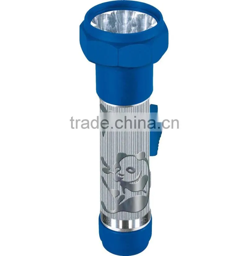 Mini Iron 1 Led Torch With Difference Colors