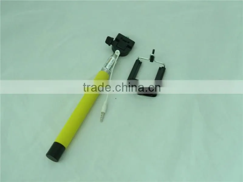 Z07 5S New design monopod selfie stick with bluetooth remote shutter with low price
