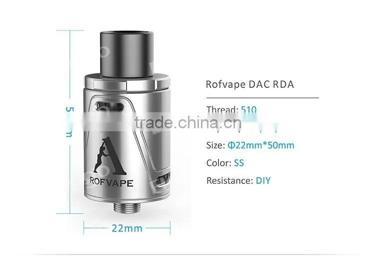 2016 good price Rofvape DAC RDA Elego Stock Fast Shipping