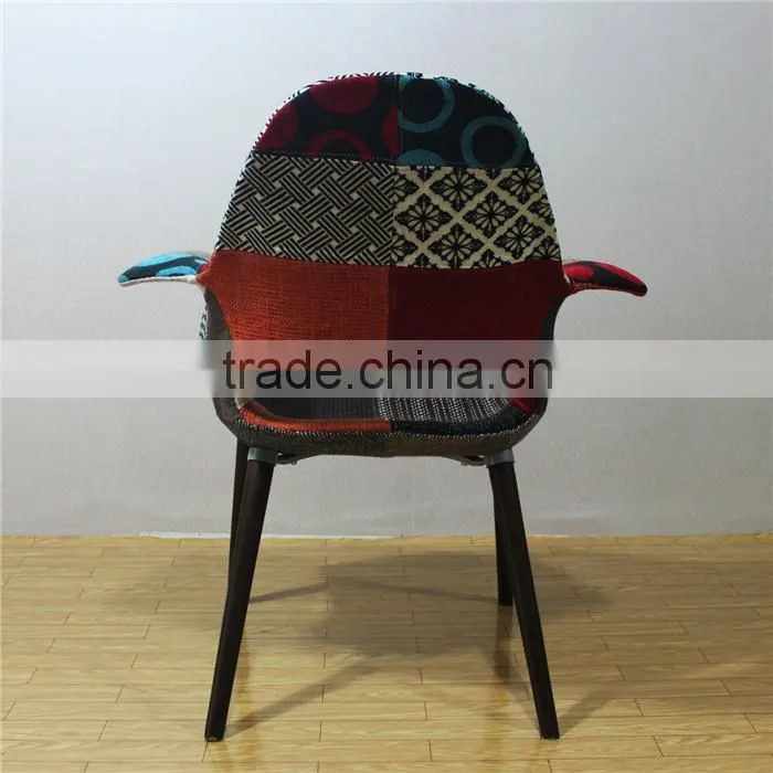 replica wholesale beech wooden frame PP seat fabric Charles Organic Chair