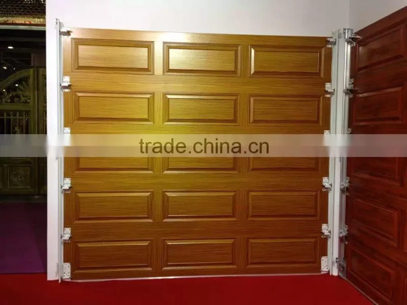 Super quality best sell remote sectional garage door, automatic garage door