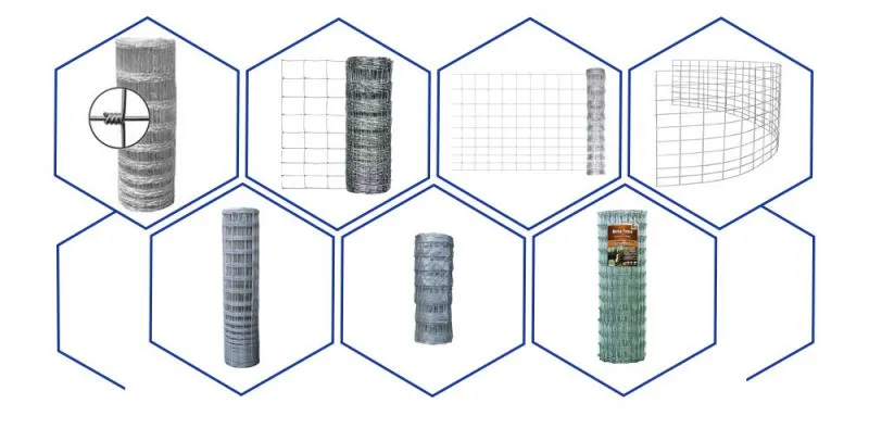 Hot-dip Galvanized Wire Mesh Anti-rust Fence Net Wholesale Breeding Net Cattle Fence Net Orchard protection Net Steel Wire Mesh