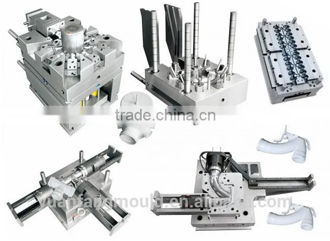 PVC plastic pipe fitting mould