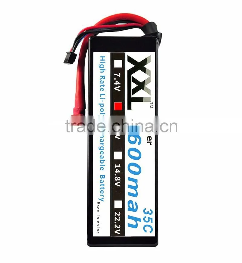XXL High Capacity rechargeable lipo battery 3600mah 11.1V for RC Model