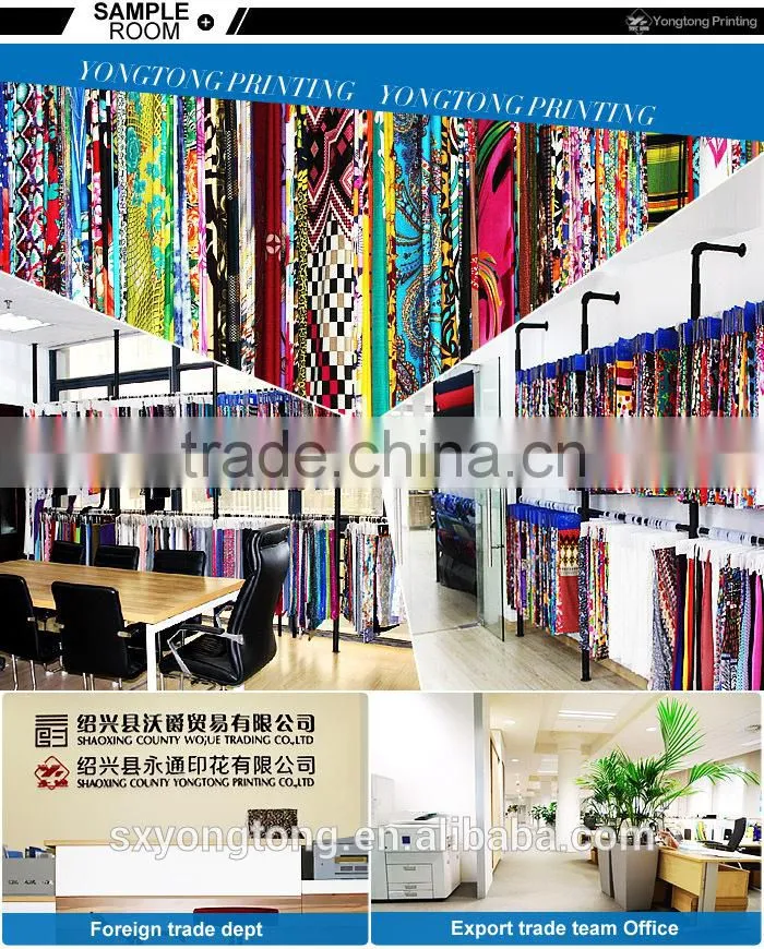Textile of rayon fabric made in china by shaoxing supplier