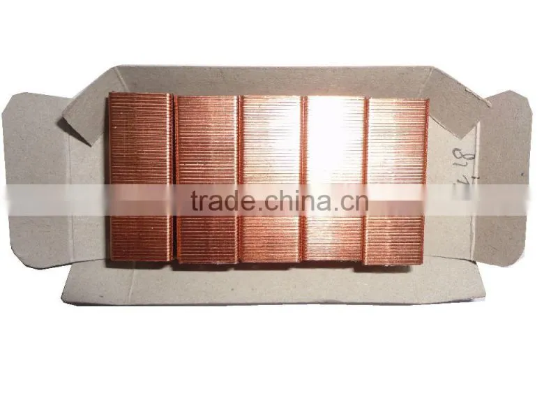 Wholesale standard office staple pin with galvanized color