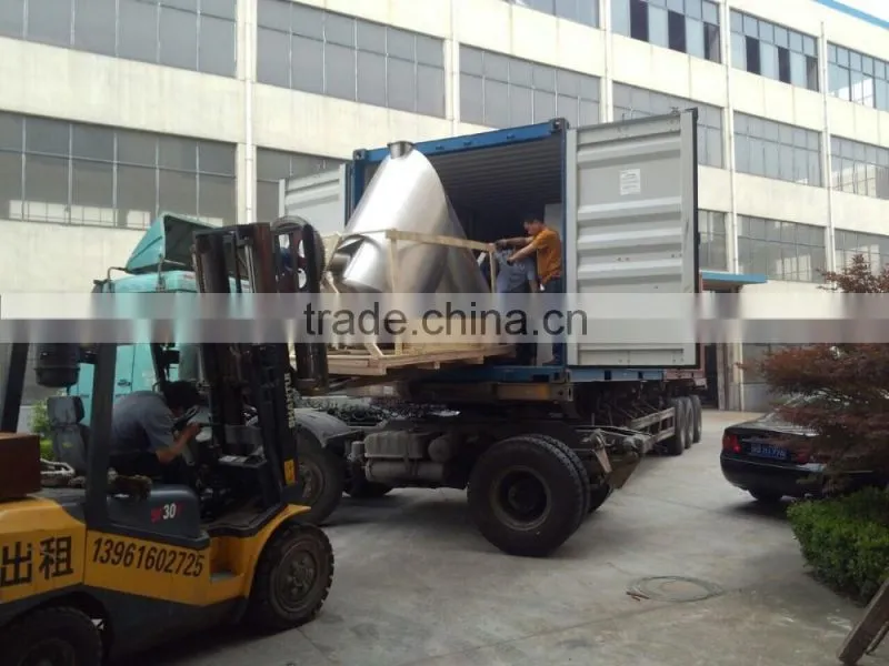 factory direct sale V shape stainless steel dry powder mixer