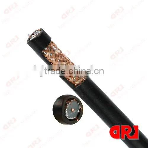 communcication equipment Black PVC monitor cable
