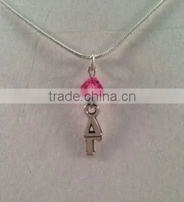 Delta Gamma letter Fits All Beaded Charm Bracelets
