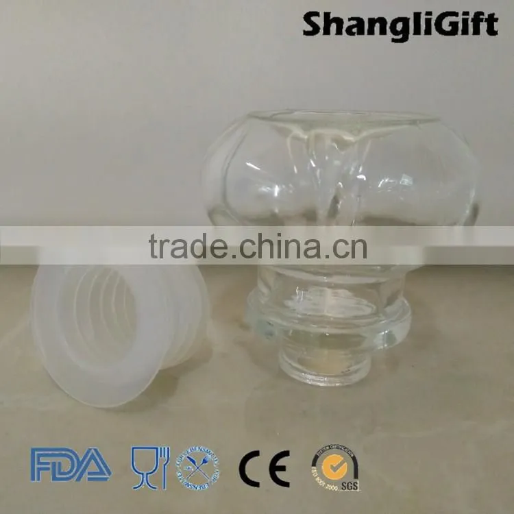 round glass wine bottle lids