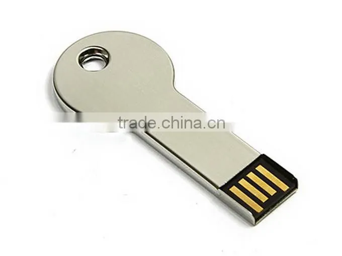 Round Metal Key Usb 2.0 1Gb