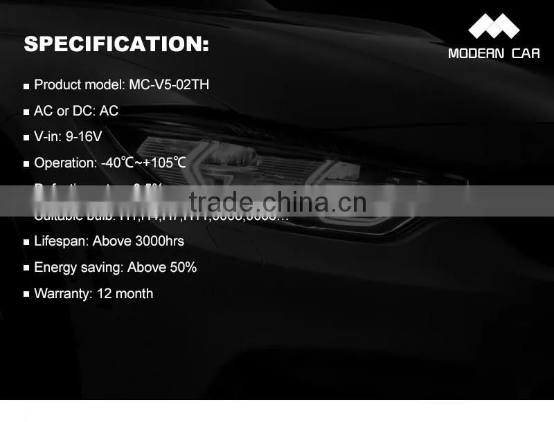 Wholesale NEW arrival 55W Hid Ballast For Xenon Light Bulbs 12V hid electronic ballast