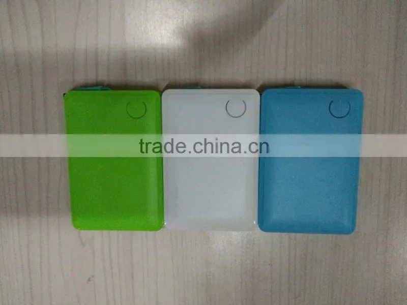 1500mAh Portable External Mini Power Bank Battery Charger for smartphones