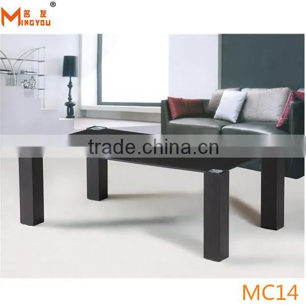 simple design tempered glass coffee table