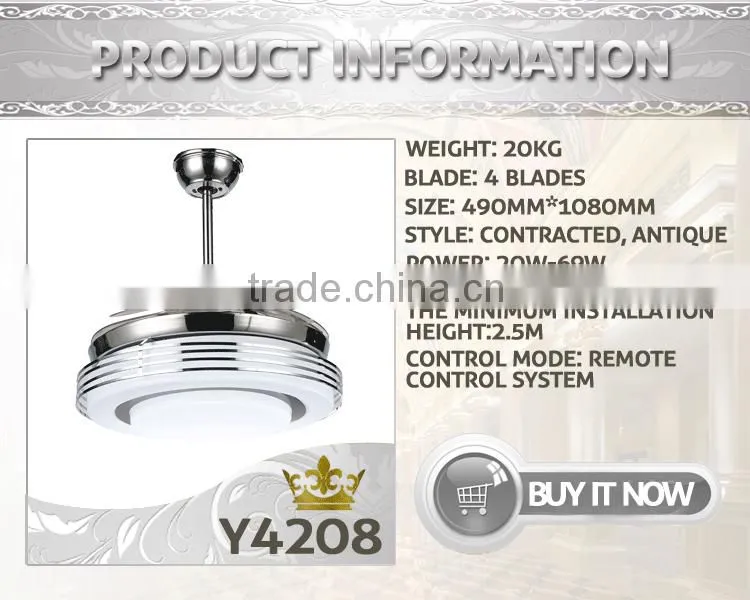 China Factory Price Hot Ceiling Light Fan